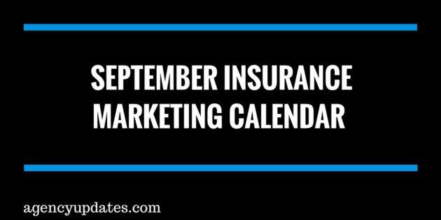 September Insurance Marketing Calendar