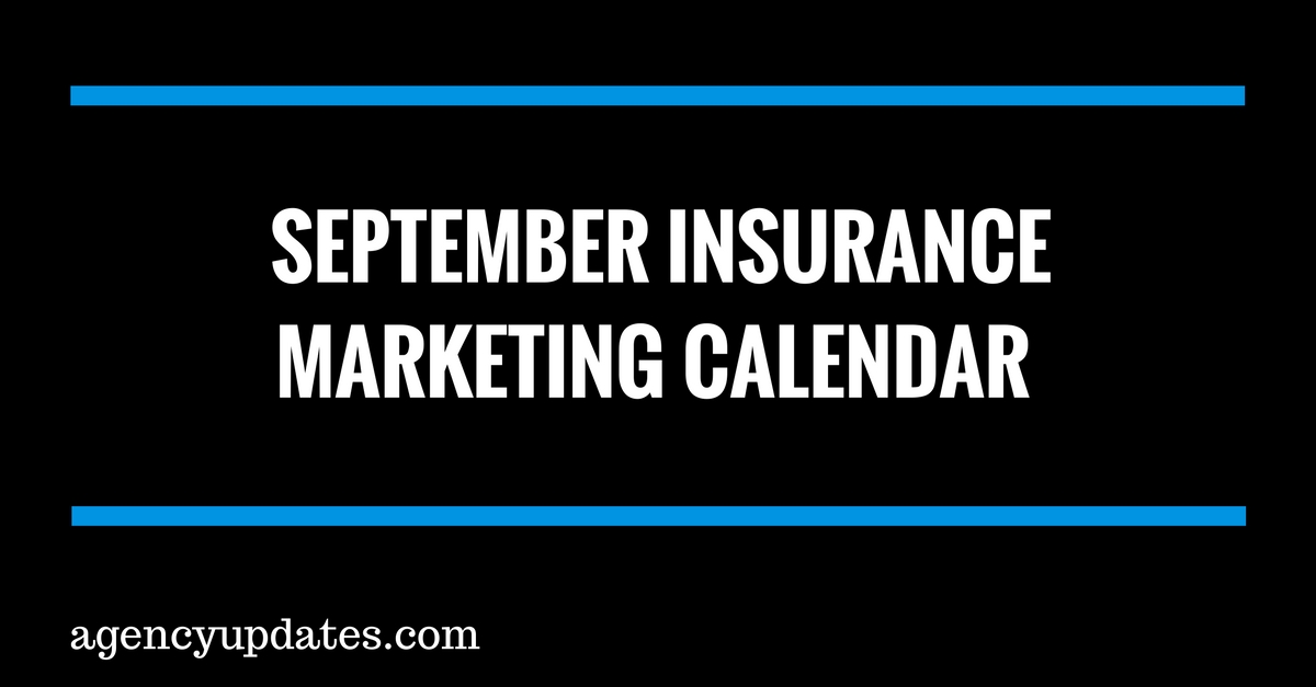 september insurance marketing calendar