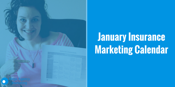 January Insurance Marketing Calendar